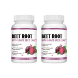 USDA Organic Extra Strength Beet Root 20:1 Extract 8000 mg Strength 120 Capsules