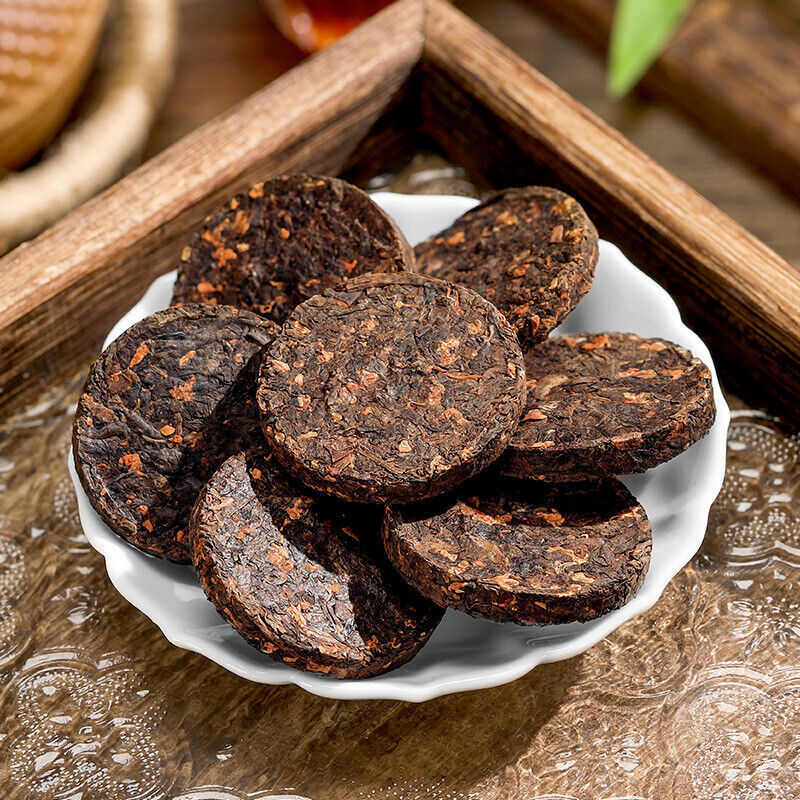 Authentic Osmanthus Pu'er Tea Yunnan Menghai Pu'er Cooked Tea Mini Tea Cake Secondary image