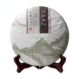 357g Chinese Menghai Dayi 7542 Pu'er Tea Cake Yunnan Traditional Cha Puerh Tea