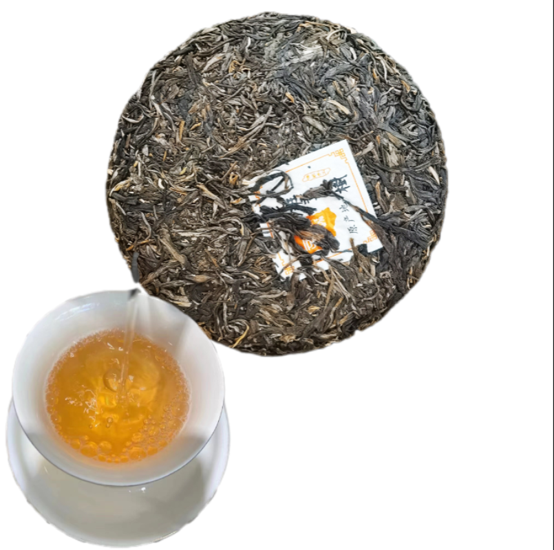 Kunming Pure Dry Storage Lao Banzhang Ancient Tea Pu'er Tea Raw Tea 357/12.59oz