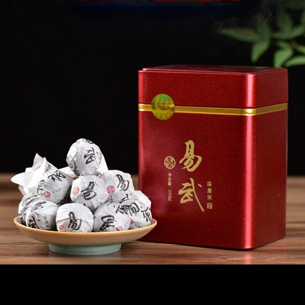 Top-Grade Dragon Ball Pu'er Tea Big Tree Pu-Erh Raw Tea Canned Green Tea 250g