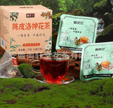 Healthy Tangerine Peel Rosehip Tea with Flavor in Convenient Triangle Bags