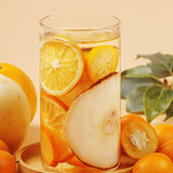 Dried Kumquat Snow Pear Hot Tea with Rock Sugar - Winter Beverage