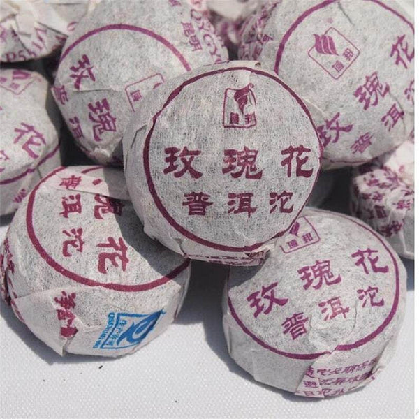 500gRipe Puerh Tea Mini Tuocha Yunnan Black Tea Pu Erh Tea Rose or Chrysanthemum