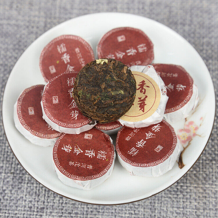 500g Yunnan Puerh Tea Glutinous Rice Tuo Tea Menghai Golden Bud Mini Tuo Tea Main image