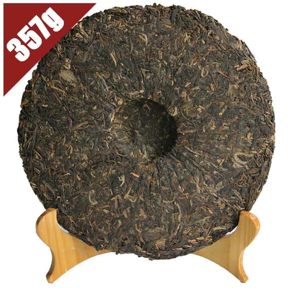 2008 Bajiaoting 0830 Raw Puerh Tea 357g Yunnan Menghai Sheng Puer Premium Aged Secondary image