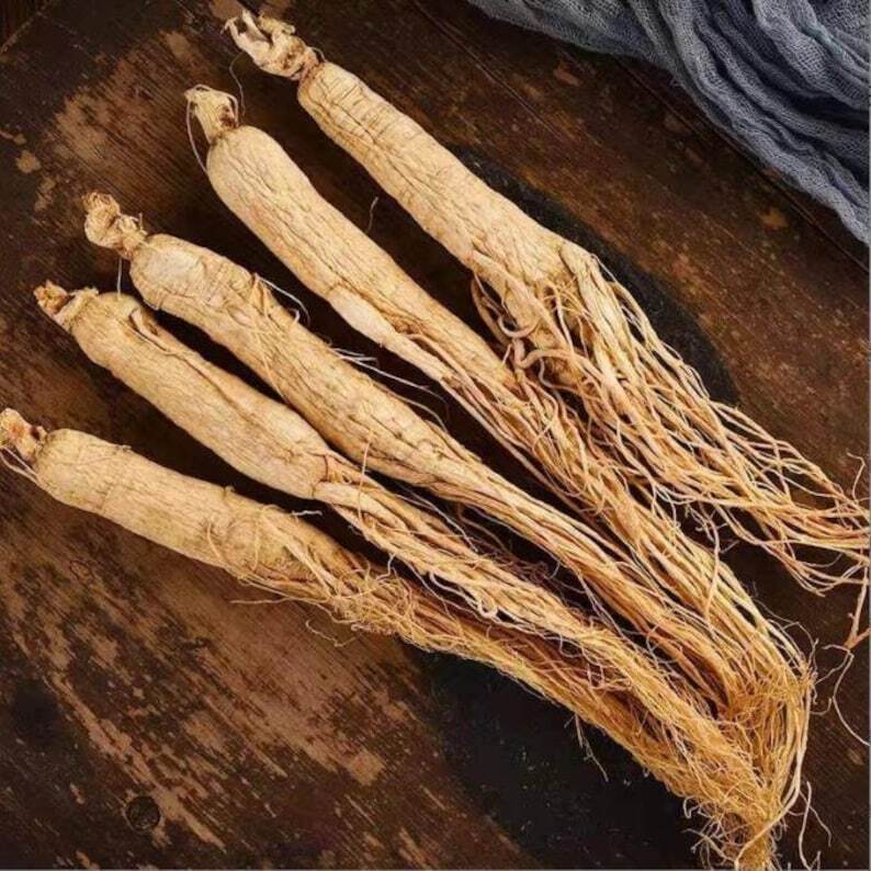 250g Top Quality Dried White Ginseng Roots Ginseng Root White Ginseng Roots Main image