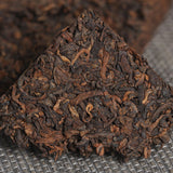 100g  Yunnan Puerh Tea Leaves 2020 Yunnan Square Brick Puerh Ripe Tea