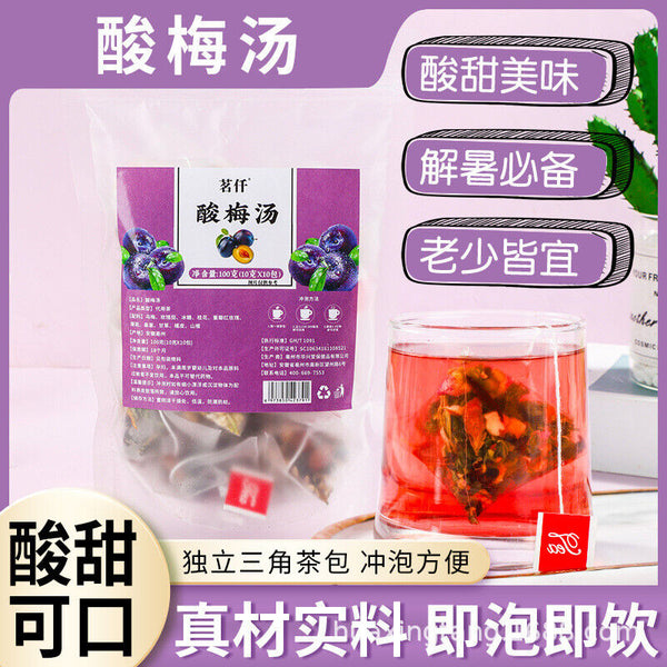 90g de sachets de théMinqian aux fleurs et aux fruits infusion à froid de fleurs