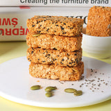 Nut Oatmeal Protein Bar No Sugar Energy Snack Meal Replacement High Fiber