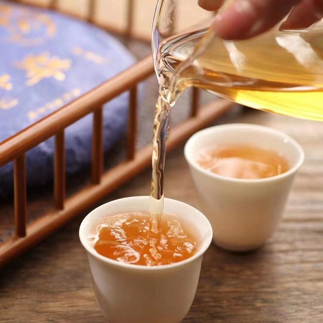 Yunnan Tea Small Cake Python Turnip Raw Tea Ancient Pu-erh Cake Tea 100g Secondary image