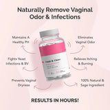 Women's Vaginal Suppositories - Fresh & Clean for pH Balance, Yeast & Bacteria