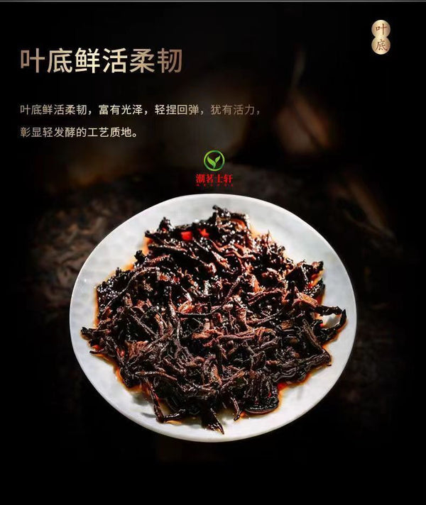 Yunnan Ancient Tree Old Pu'er Tea Cake Ripe Tea Cake 357g