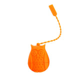 Tea Strainer Silicone Filter Coffee Tea Infuser Useful Owl Loose Tea Diffuser