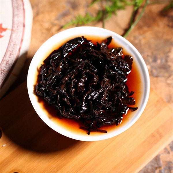 Yunnan MengHai Arbor Tree Pu'er 357g Gold Award Puer Puerh Tea Ripe Cake