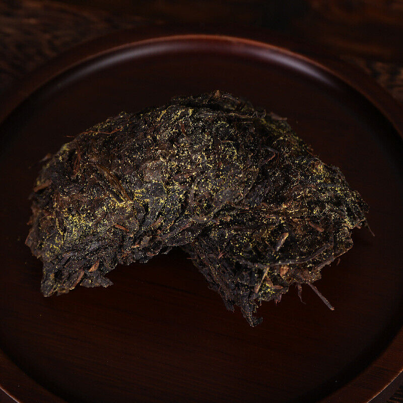 Black Tea Golden Flower Hunan Anhua Black Tea Loose Fu Tian Jian Fu Brick Tea Secondary image