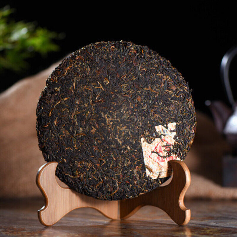 357g High Quality  Gift Tea Yunnan Dian Hong Pu-Erh Tea Cake Spring Black Tea