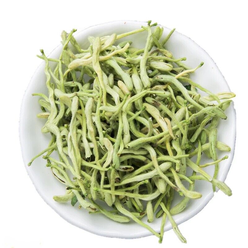 Blooming Honeysuckle Flower Tea Japonica Honeysuckle Herbal Tea Dried Flowers Main image