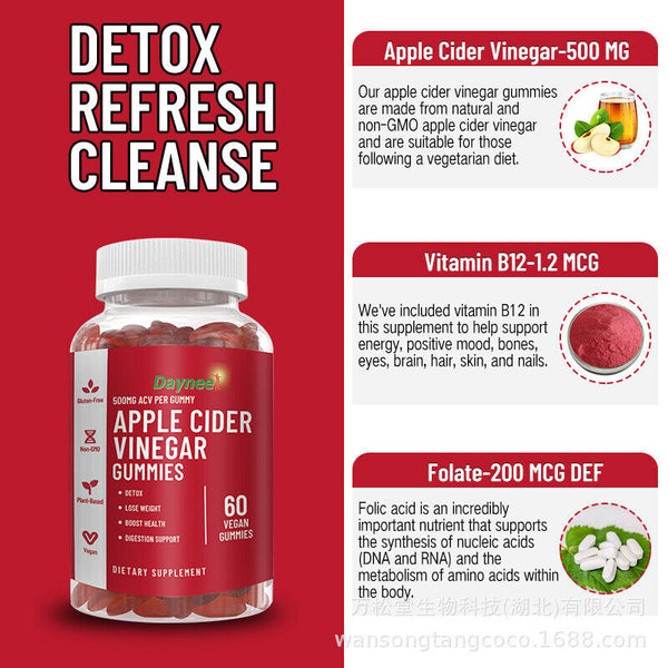 Apfel-Apfelessig-Gummis Daynee slim APPLE CIDER VINEGAR GUMMIES