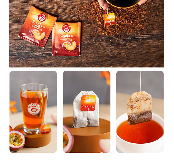 Peach Passion Fruit South Africa Health Tea Bag Soaked in Fruit Tea Bag