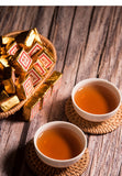 500g Yunnan Puer ripe tea mini small tuo tea leaves glutinous aroma square brick