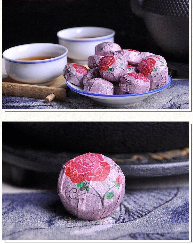 Rose Tuo Tea Puerh Ripe Tea Yunnan Rose Mini Tuo Tea Puerh Ripe Tea 500g/1.1lb