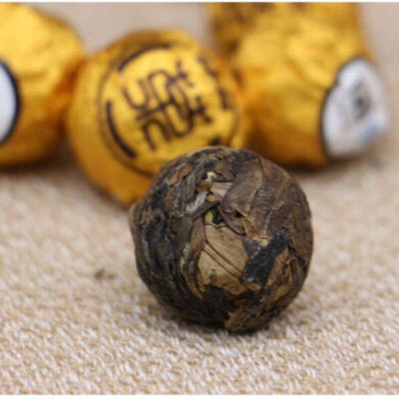 250g/500g Aged Shou Mei Longevity Eyebrow White Tea Ball Organic Ball-shaped