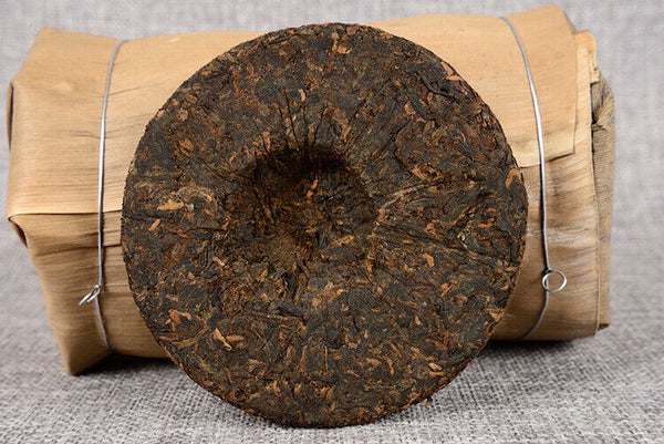 Yunnan Pu'er Tea Ancient Tree Ripe Tea Cake 100g Ripe Tea Ancient Tree Ripe Tea