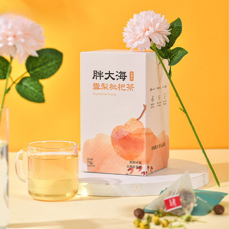 Fat Sea Snow Pear Loquat Chrysanthemum Arhat Fruit Tea Throat Tea Bag Tea Secondary image