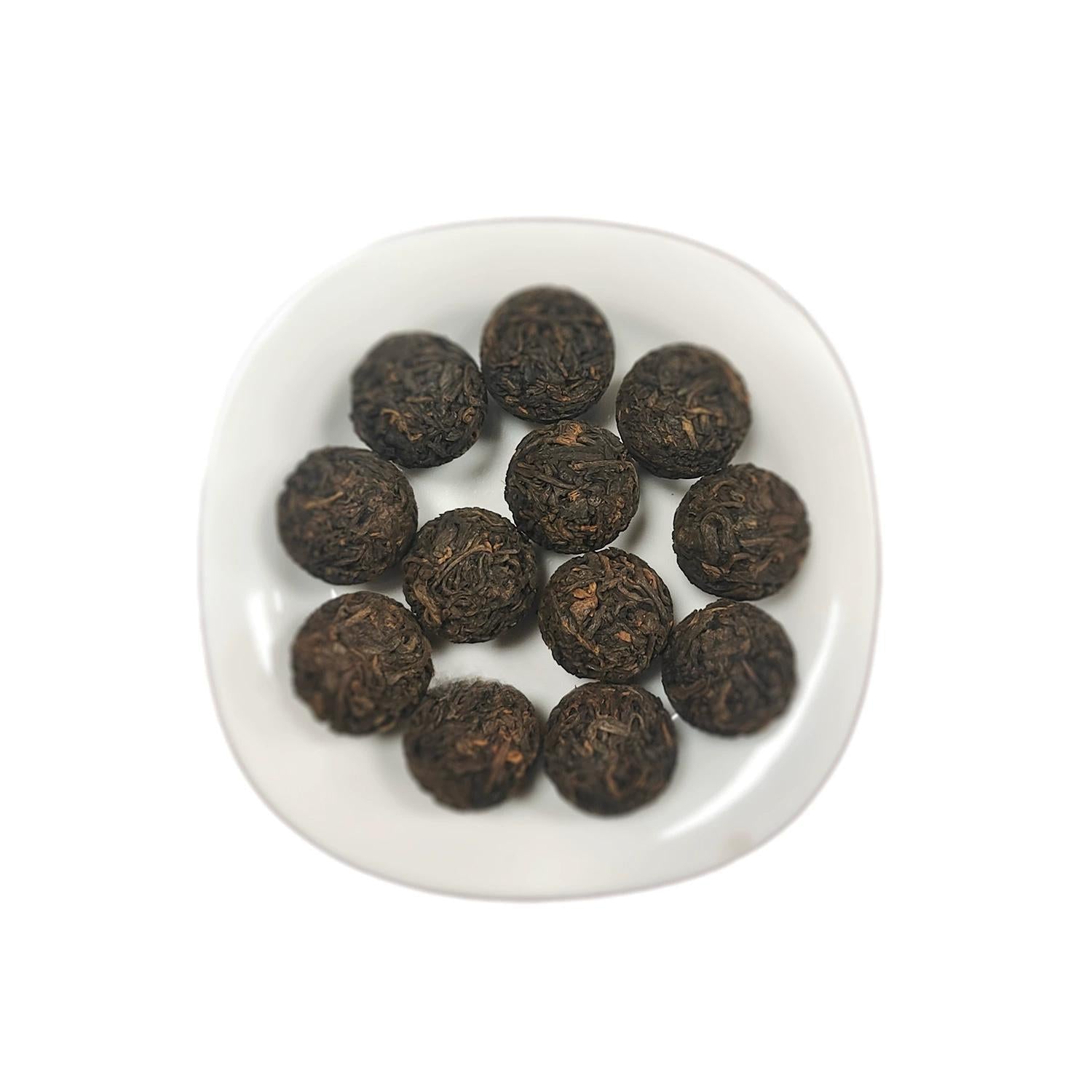 Yunnan Pu'er Ripe Tea Dragon Ball Commercial Bulk Xiaotuocha-500g Digestive Aid