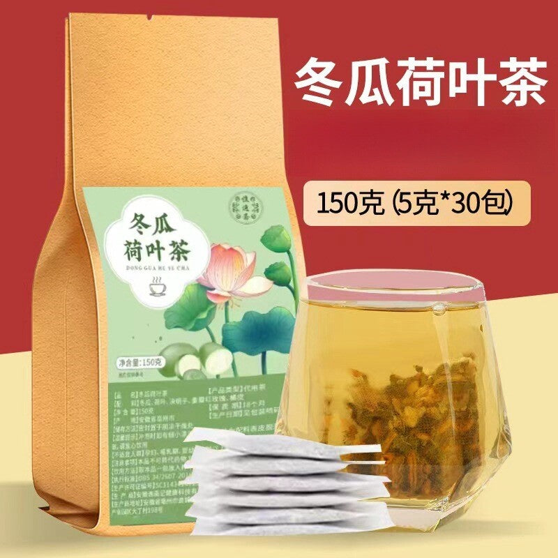 Winter Melon Lotus Leaf Tea Bags with Cassia Seed Hawthorn Chenpi Herbal Tea Main image