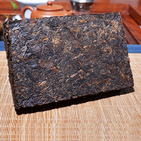 Yunnan Pu'er Ripe Tea Brick Jujube Scented Old Tea Brick 250g