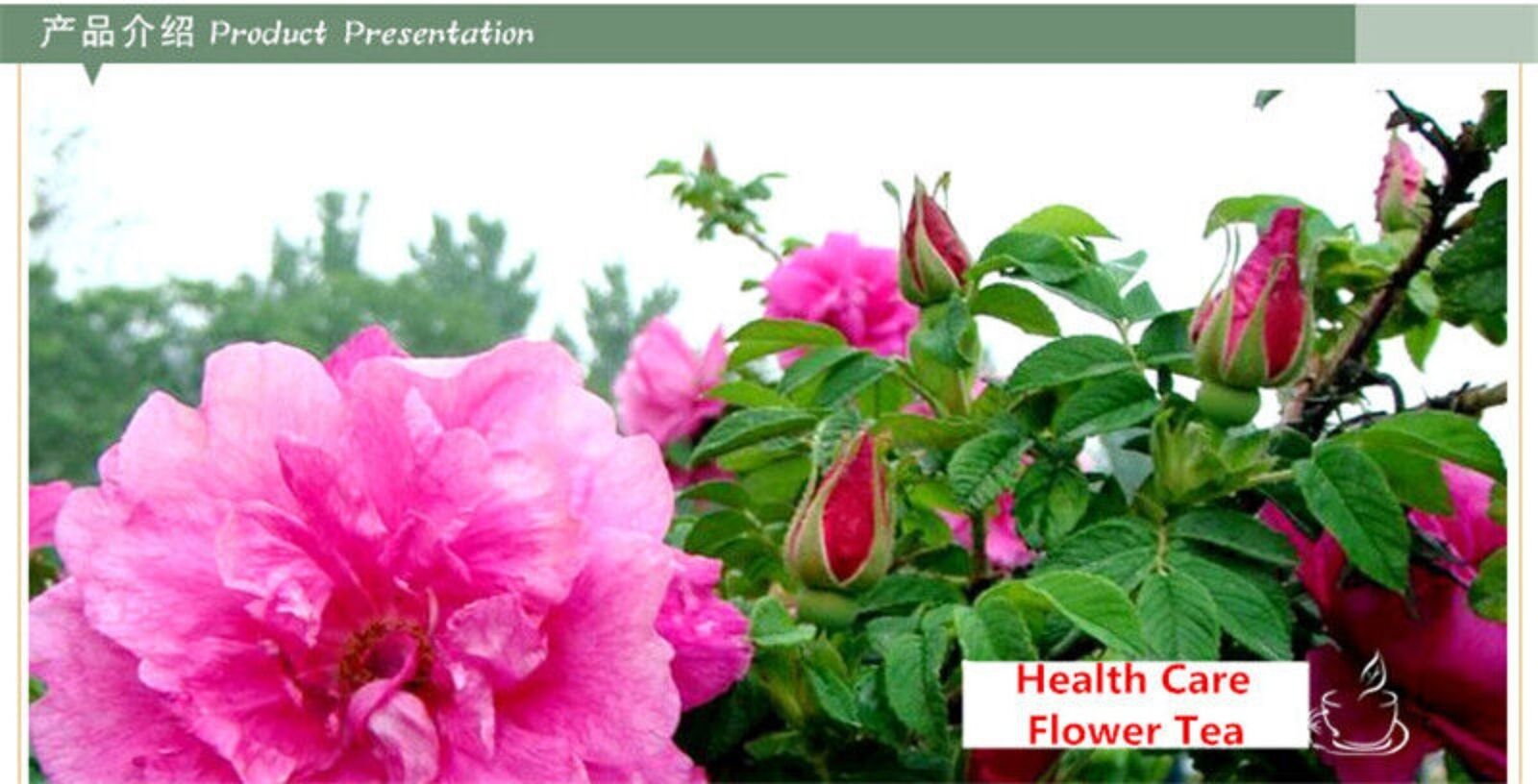 Rose Bud Flower Tea 50g Fragrant Dried Chinese Herbal Premium Loose