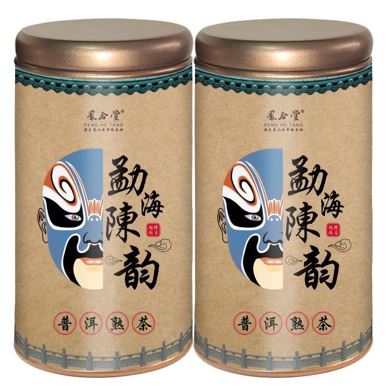 Aged Wild Black Gold Luzhou Fragrance Tea Yunnan Menghai Pu'er Ripe Tea Secondary image