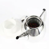 Durable Stainless Steel Teapot Coffee Pot Teaset Kettle Filter Infuser Drinkware