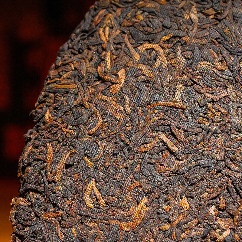 Yunnan Pu'er Tea Ripe Tea Cake Lao Banzhang Ripe Tea Cake 357g