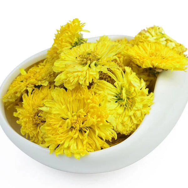 High Grade Yellow Chrysanthemum Flower Tea Xiao Huang Ju Chinese Herbal Tea
