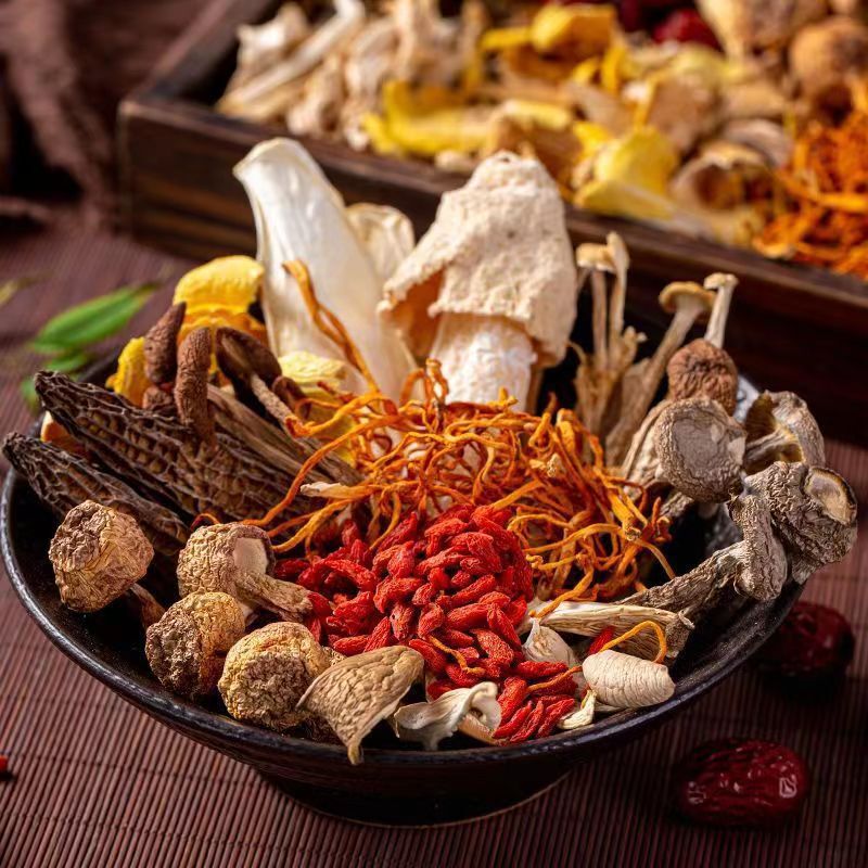 Yunnan 7-Color Mushroom Soup Pack – Unique & Flavorful Soup Mix Main image