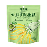 Crispy Fried Squid Strips Korean Style Bagged Snacks