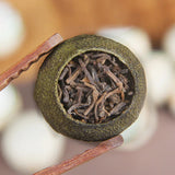 Xinhui Old Tree Sun-dried Small Green Tangerine Pu'er Tea 5-year Palace Tea