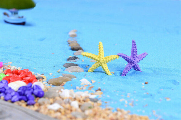 Figurine Mediterranean1pc Style Barbed Resin Starfish Crafts Artificial Figurine