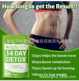 14 Days Detox Slim Tea Herbal Tea Weight Loss Fast 14 Tea Bags