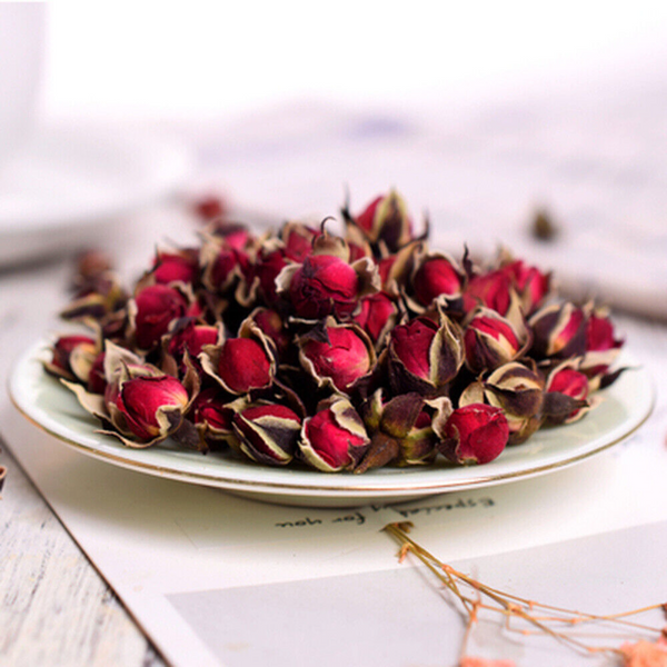 Aroma Trockenblumen Floral Herbal Blooming Tea Chinese Flower Red Rose Bud Tea,