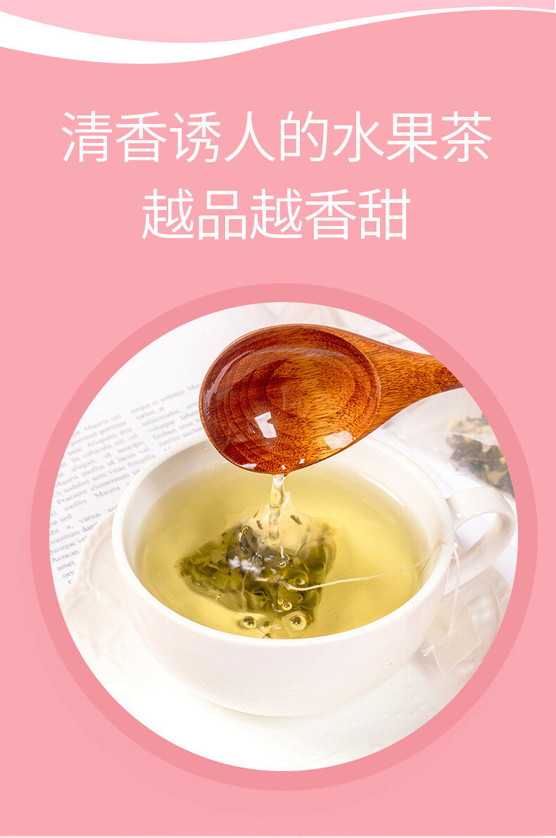 Instant Wholesale E-commerce Live Stream Fruit Tea Bags Peach Oolong Tea