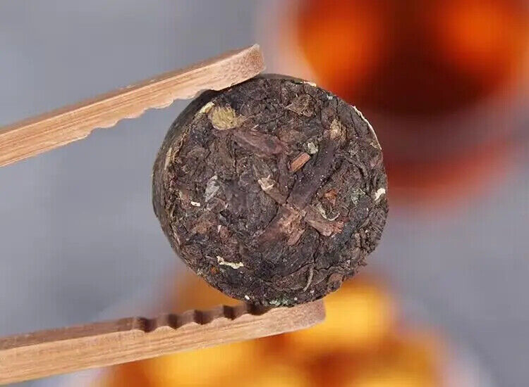 Fermented Tea Cake Compressed Pu-erh Tea Yunnan Shu Puer Tuocha 500g per Bag