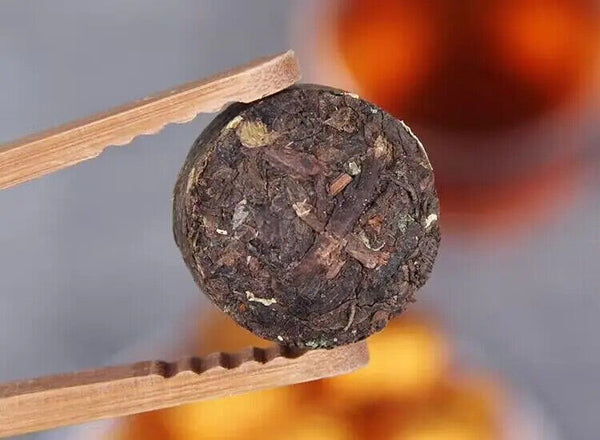 Fermented Tea Cake Compressed Pu-erh Tea Yunnan Shu Puer Tuocha 500g per Bag