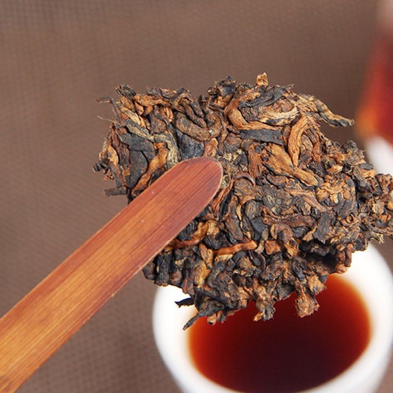 Yunnan Menghai Ancient Tree Shu Puer Tea,2021 Spring Ripe Puer Tea 357 Secondary image