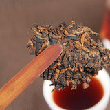 Yunnan Menghai Ancient Tree Shu Puer Tea,2021 Spring Ripe Puer Tea 357