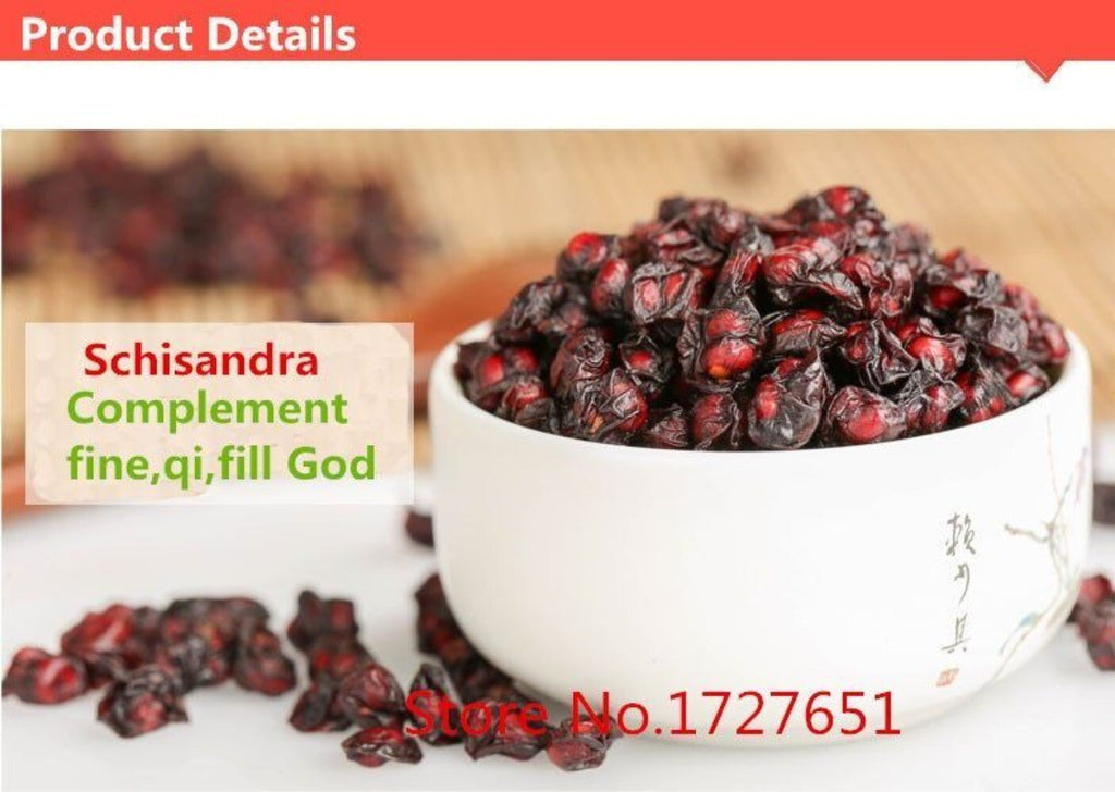 250g Dried Schisandra Berries Vitamin C E Herbal Tea