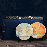 High-grade Double-cake Fuding White Tea Cake Chenpi White Tea Cake Tea Gift Box